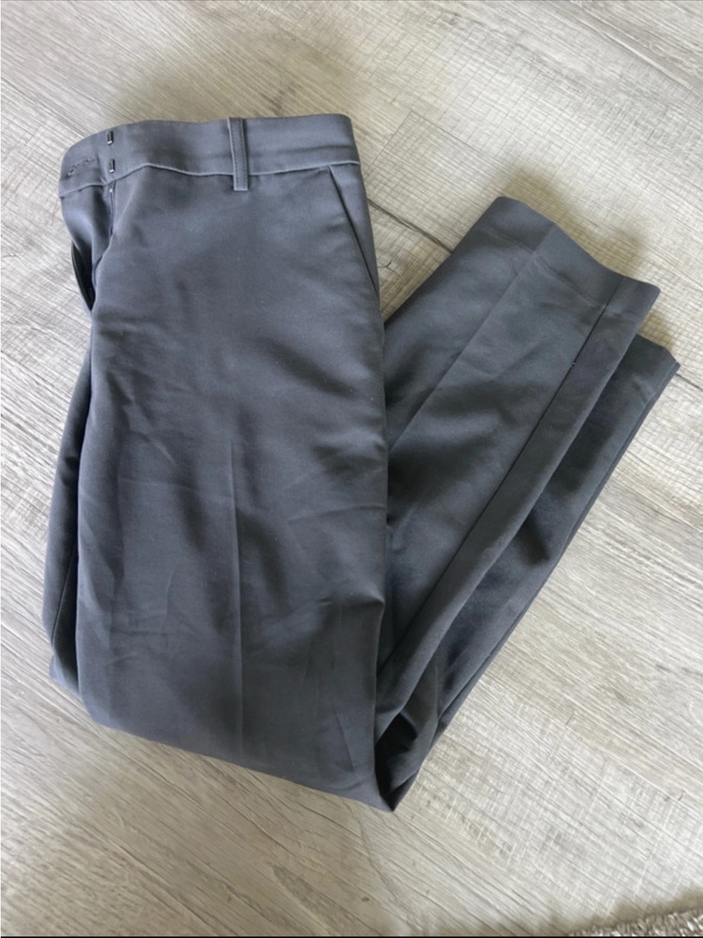 Express Men's Dress Pants in Charcoal Gray